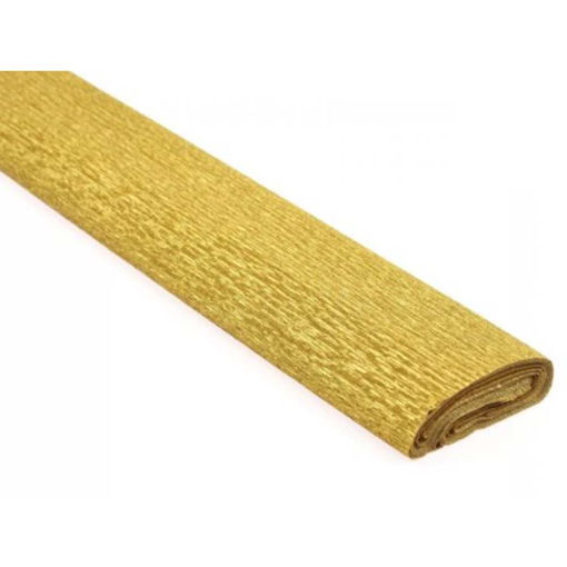 Picture of CREPE PAPER METAL GOLD 50X150CM
